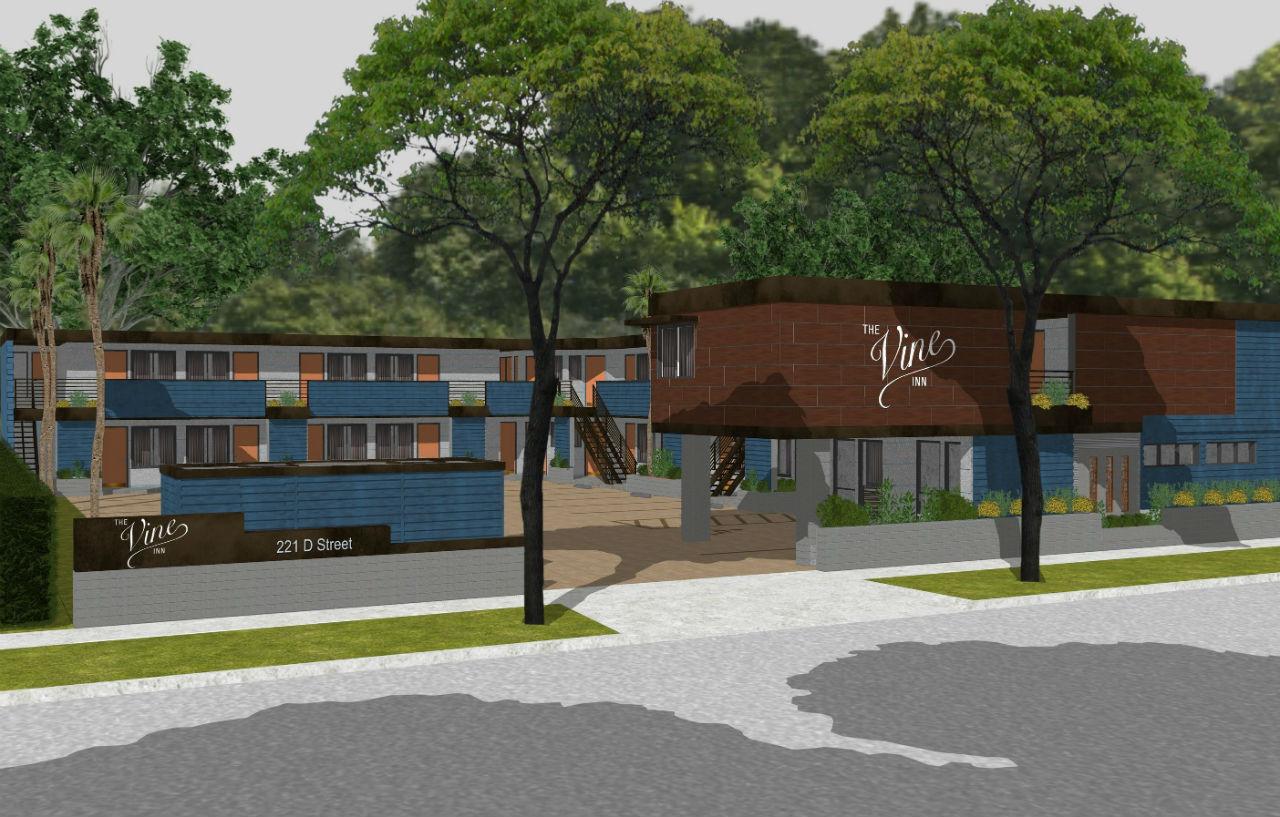 The Vine Inn Davis Ngoại thất bức ảnh